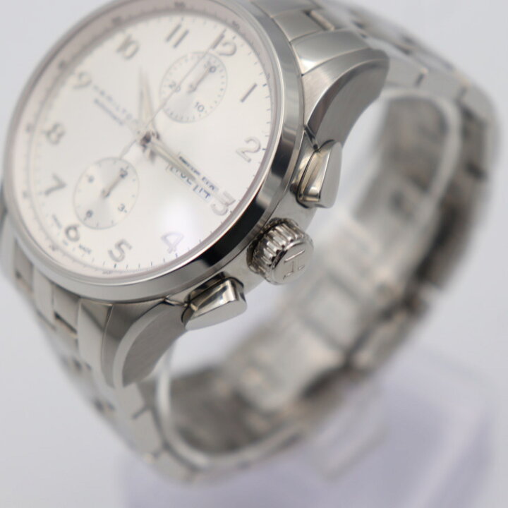 楽天市場】美品 HAMILTON ハミルトン マエストロ クロノグラフ ジャズ 