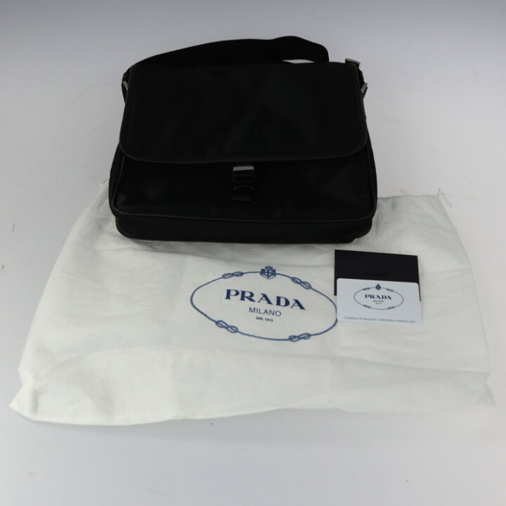 楽天市場】美品 PRADA プラダ メッセンジャーバッグ ショルダーバッグ 