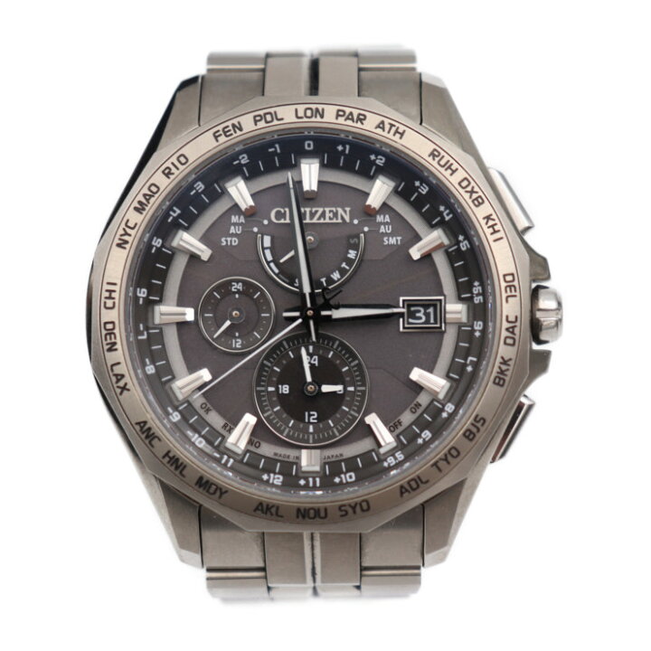 楽天市場】美品 CITIZEN シチズン ダイレクトフライト アテッサ エコ 
