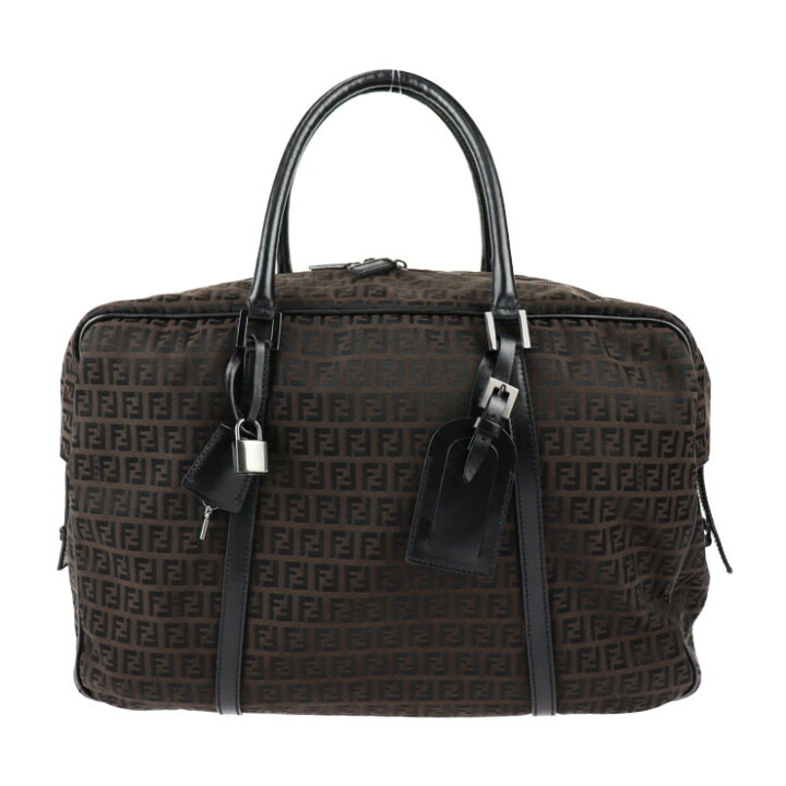 楽天市場】美品 FENDI フェンディ ズッキーノ ボストンバッグ 7VS002  