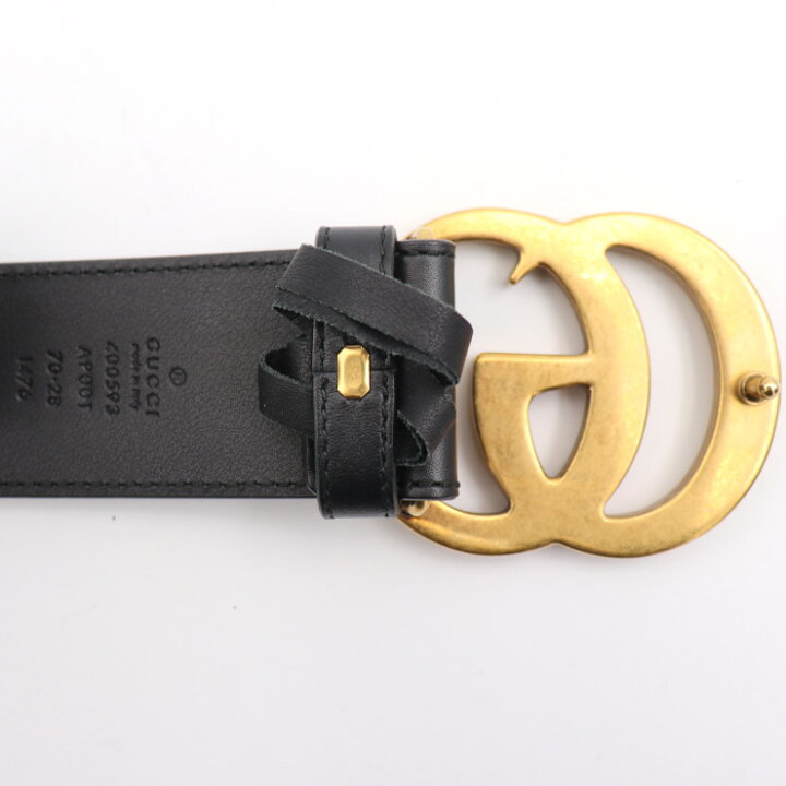 楽天市場】超美品 GUCCI グッチ GGマーモント ベルト 400593 表記 