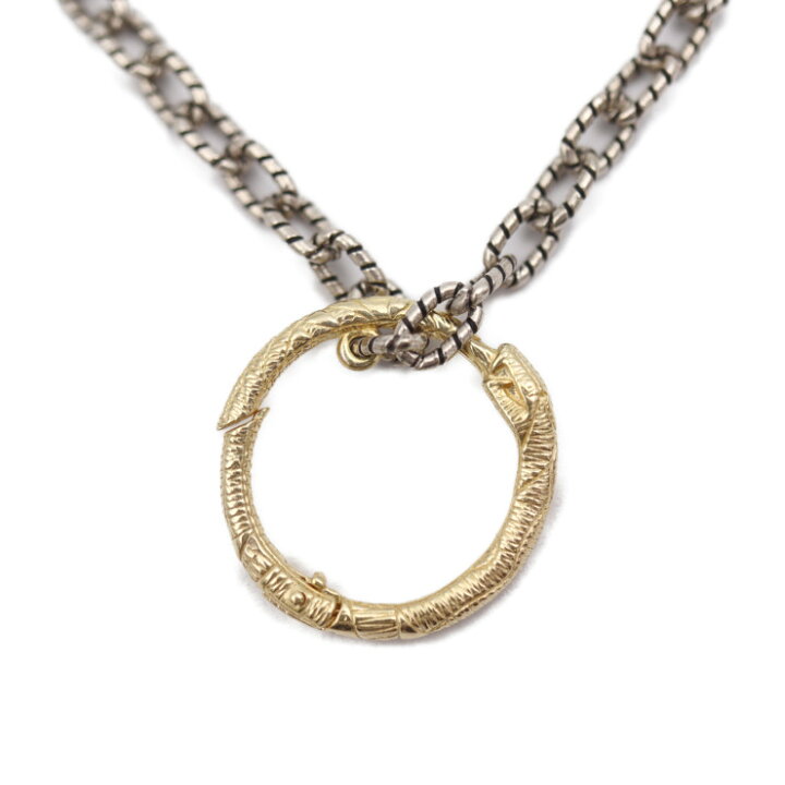 楽天市場】美品 GUCCI グッチ ウロボロス ネックレス 461997 K18 750  
