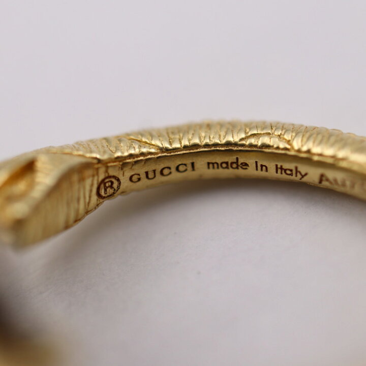 楽天市場】美品 GUCCI グッチ ウロボロス ネックレス 461997 K18 750  