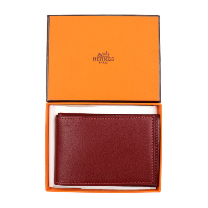 楽天市場】新古未使用展示品 HERMES エルメス クルネゼー カードケース 