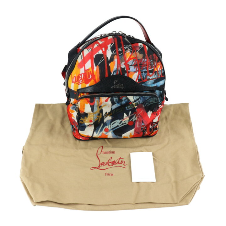 楽天市場】Christian Louboutin クリスチャンルブタン BACKLOUBI SMALL 