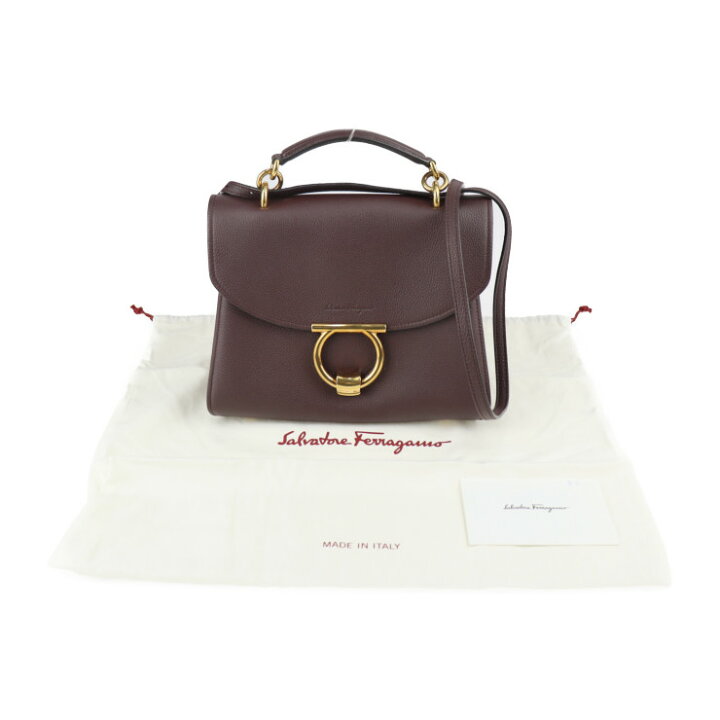 楽天市場】超美品 Salvatore Ferragamo サルヴァトーレ フェラガモ 