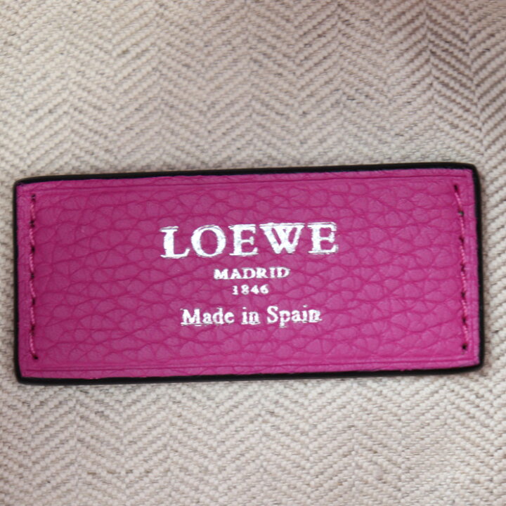 楽天市場】美品 LOEWE ロエベ デュナス ハンドバッグ 386.79.H43  