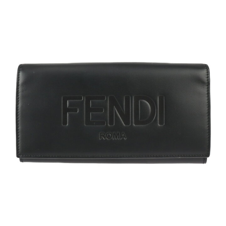 楽天市場】超美品 FENDI フェンディ コンチネンタル ウォレット 長財布 