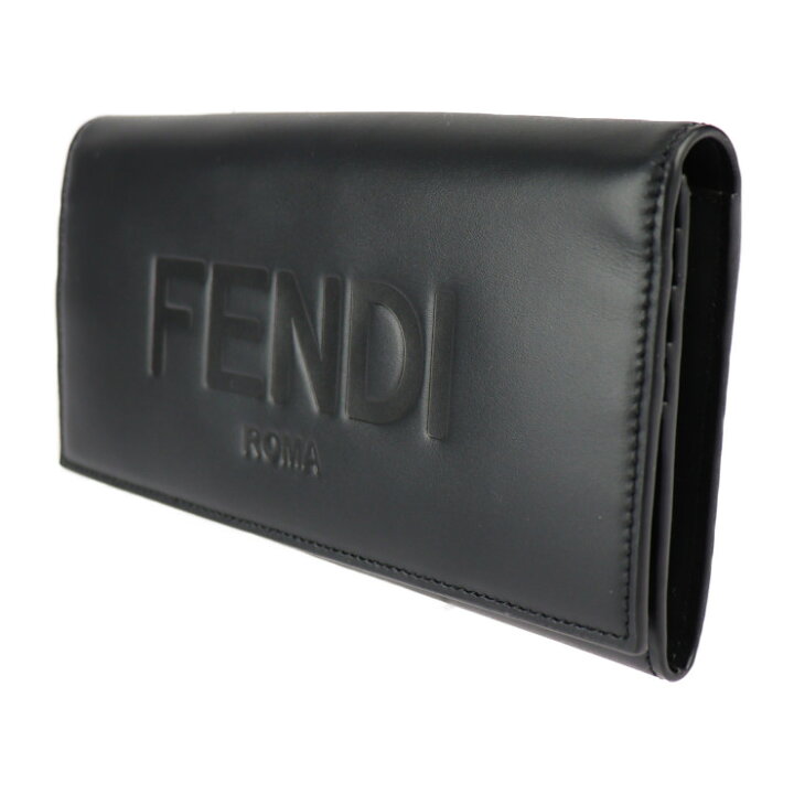 楽天市場】超美品 FENDI フェンディ コンチネンタル ウォレット 長財布 