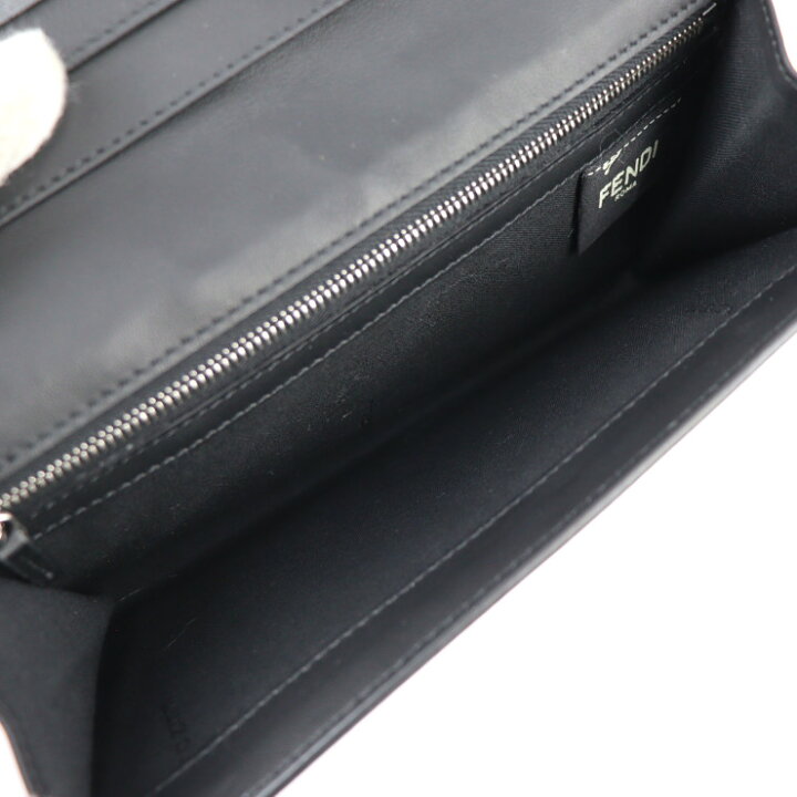 楽天市場】超美品 FENDI フェンディ コンチネンタル ウォレット 長財布  