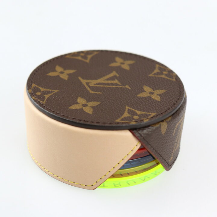 楽天市場】超美品 LOUIS VUITTON ルイ ヴィトン コースター セット 