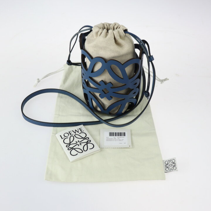 楽天市場】美品 LOEWE ロエベ アナグラム カット アウト ポケット 