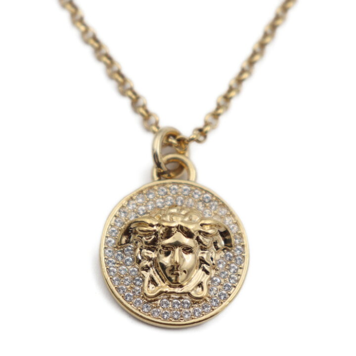 楽天市場】美品 VERSACE ヴェルサーチ メデューサ ネックレス メタル 