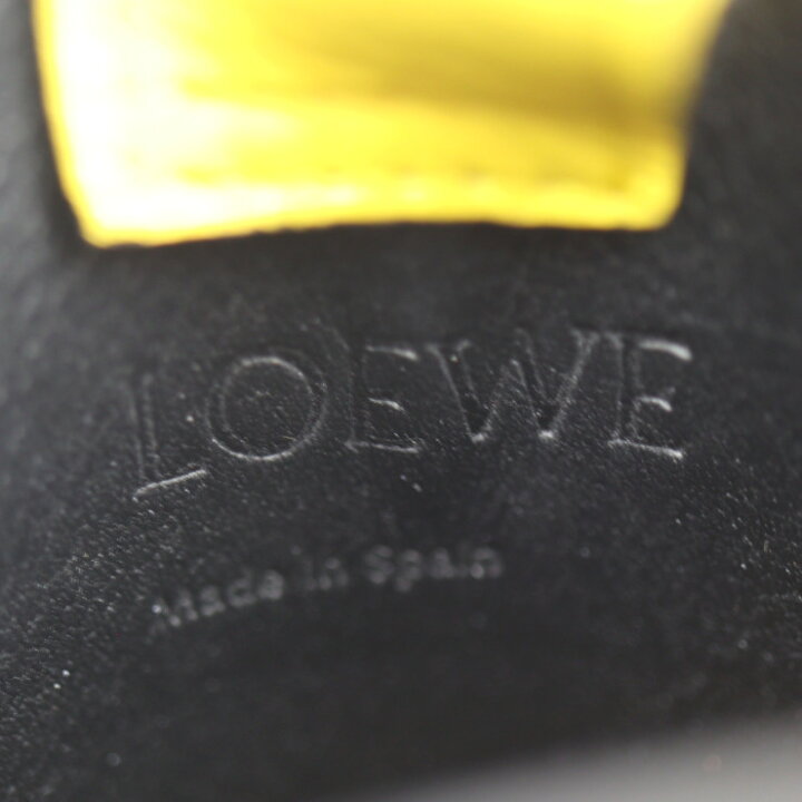 楽天市場】美品 LOEWE ロエベ ポケット ショルダーバッグ レザー 