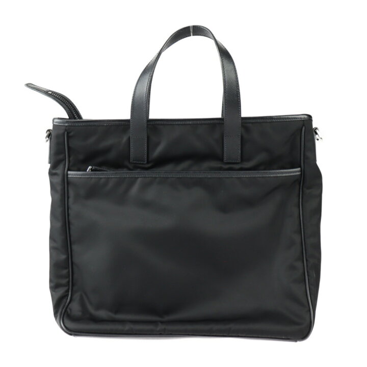 楽天市場】超美品 PRADA プラダ トートバッグ 2VG860 ナイロン レザー 