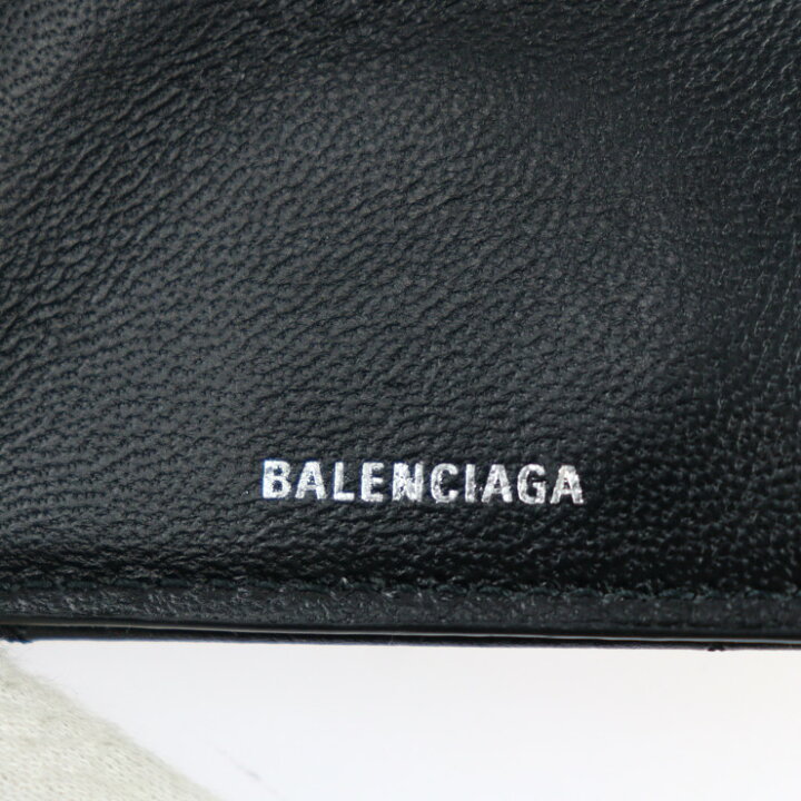 楽天市場】超美品 BALENCIAGA バレンシアガ Bロゴ 三つ折り財布 617781  