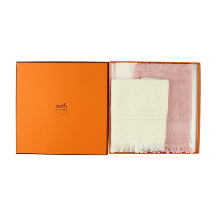 楽天市場】超美品 HERMES エルメス ベビー バスミトン&タオル セット 