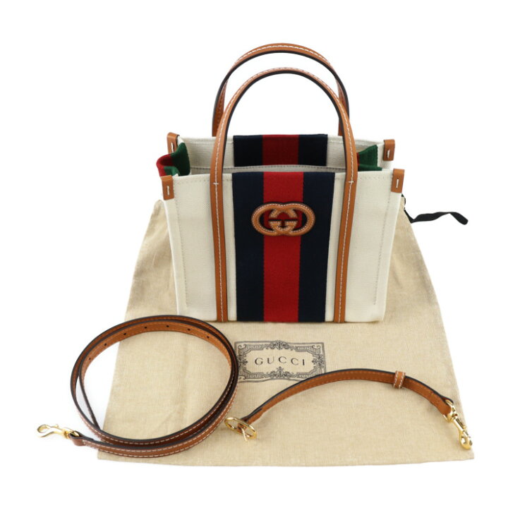 楽天市場】新古未使用展示品 GUCCI グッチ シェリーライン インター 