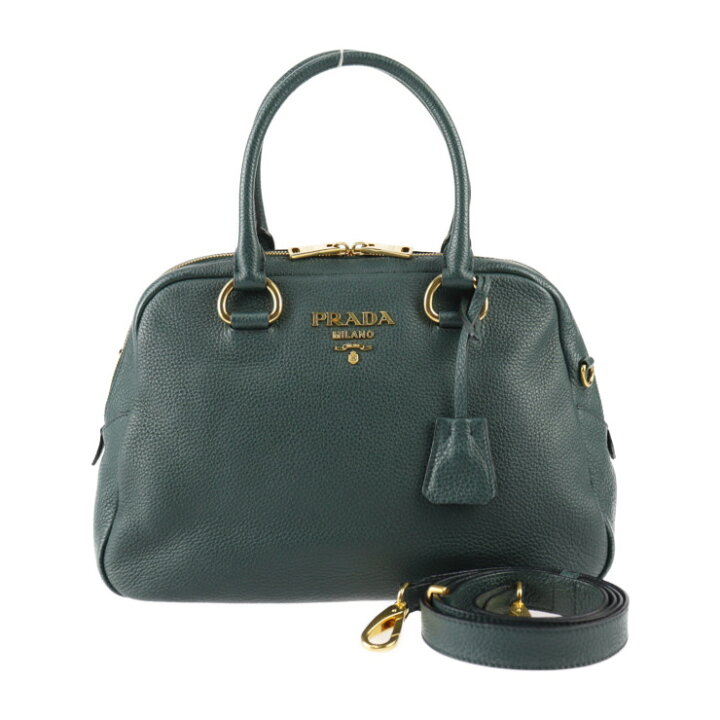 楽天市場】美品 PRADA プラダ バッグ ハンドバッグ 1BB087 レザー 
