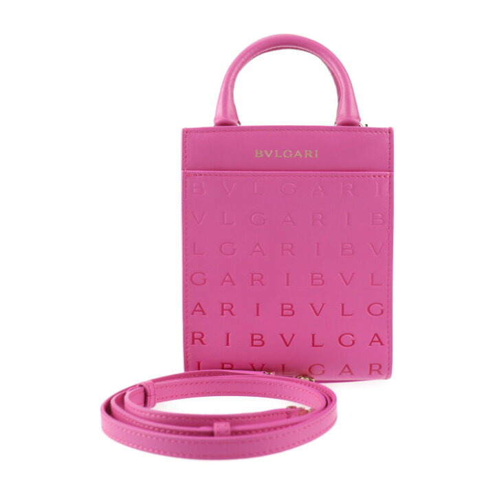 楽天市場】新古未使用展示品 BVLGARI ブルガリ 2WAY ミニ トートバッグ 