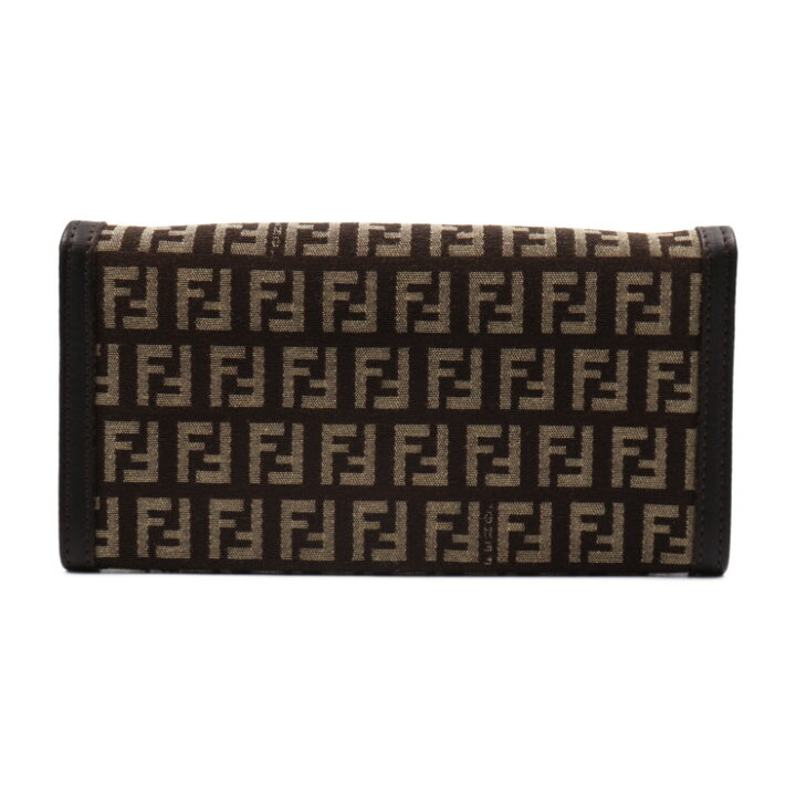 楽天市場】美品 FENDI フェンディ ズッキーノ 長財布 8M0000 