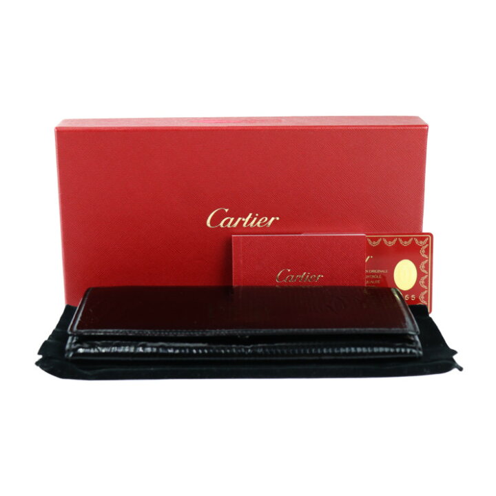 楽天市場】超美品 CARTIER カルティエ ハッピーバースデー 長財布 