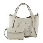 超美品 Stella McCartney ステラマッカートニー CROSSBODY BAG ALTER MAT ハンドバッグ 513860 フェイクレザー PURE WHITE ライトベージュ系 ゴールド金具 2WAY ショルダーバッグ【本物保証】【中古】