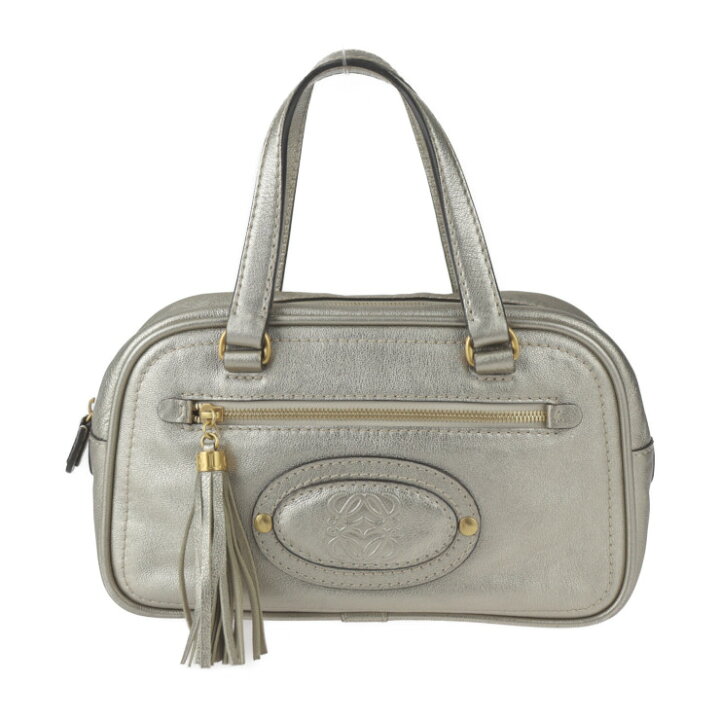 楽天市場】美品 LOEWE ロエベ ミニボストンバッグ ハンドバッグ 