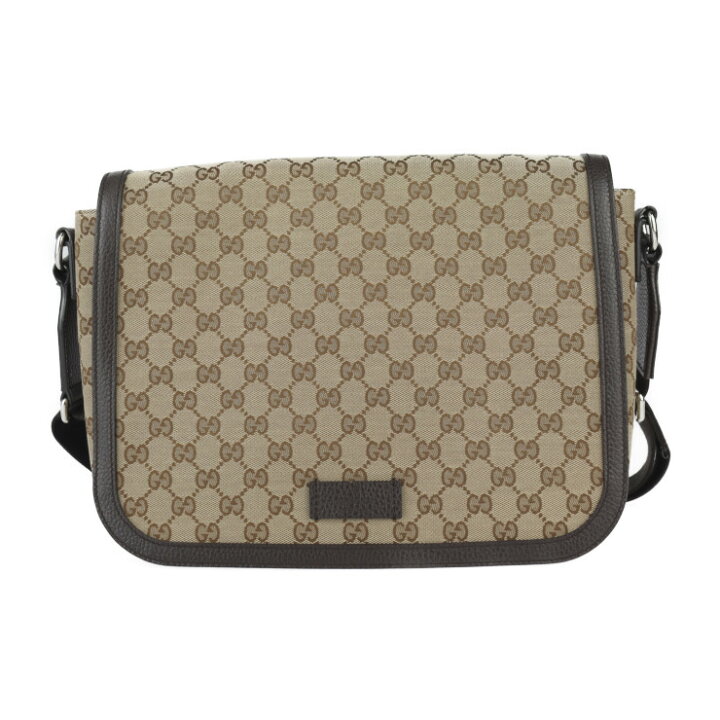 楽天市場】美品 GUCCI グッチ ショルダーバッグ GGキャンバス 