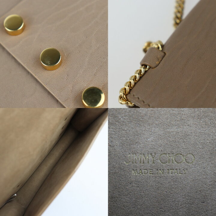楽天市場】超美品 JIMMY CHOO ジミーチュウ レイラ ショルダーバッグ 
