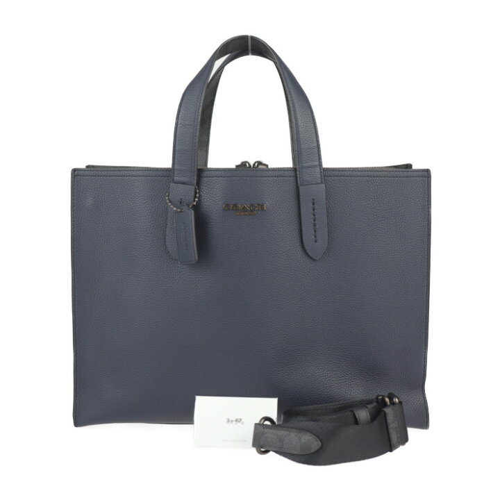 楽天市場】超美品 COACH コーチ 2WAY トートバッグ ビジネスバッグ 