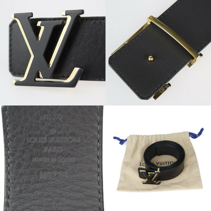 楽天市場】LOUIS VUITTON ルイ ヴィトン ベルト・LV オプティック 40MM  