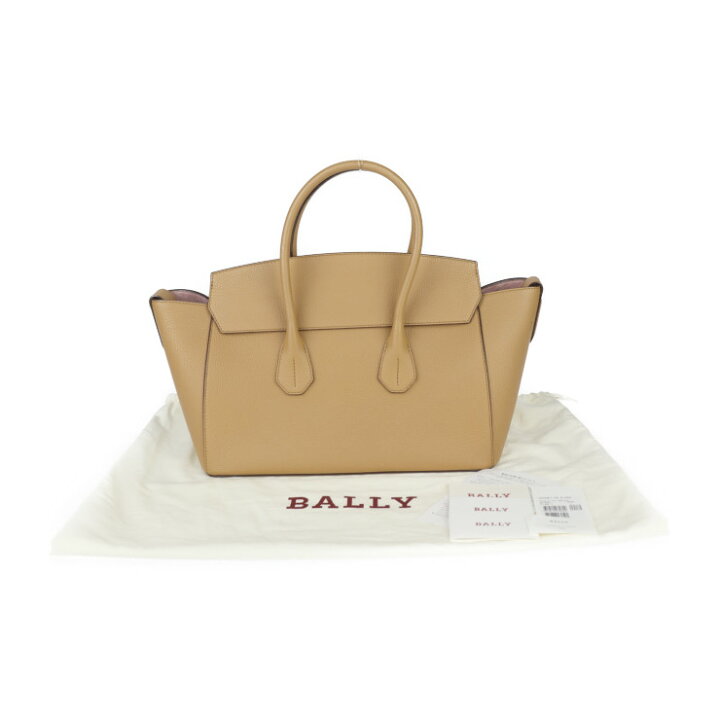 楽天市場】超美品 BALLY バリー ソメ ミディアム ハンドバッグ SOMMET 