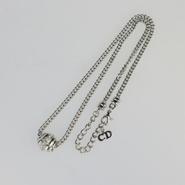 楽天市場】美品 Christian Dior クリスチャンディオール ネックレス 