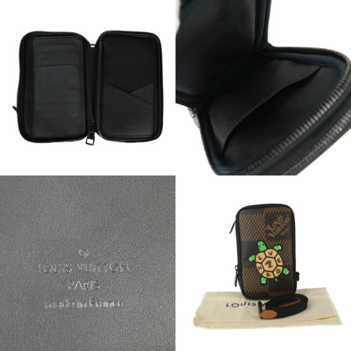 楽天市場】LOUIS VUITTON ルイ ヴィトン ダブル フォン ポーチ NIGO 
