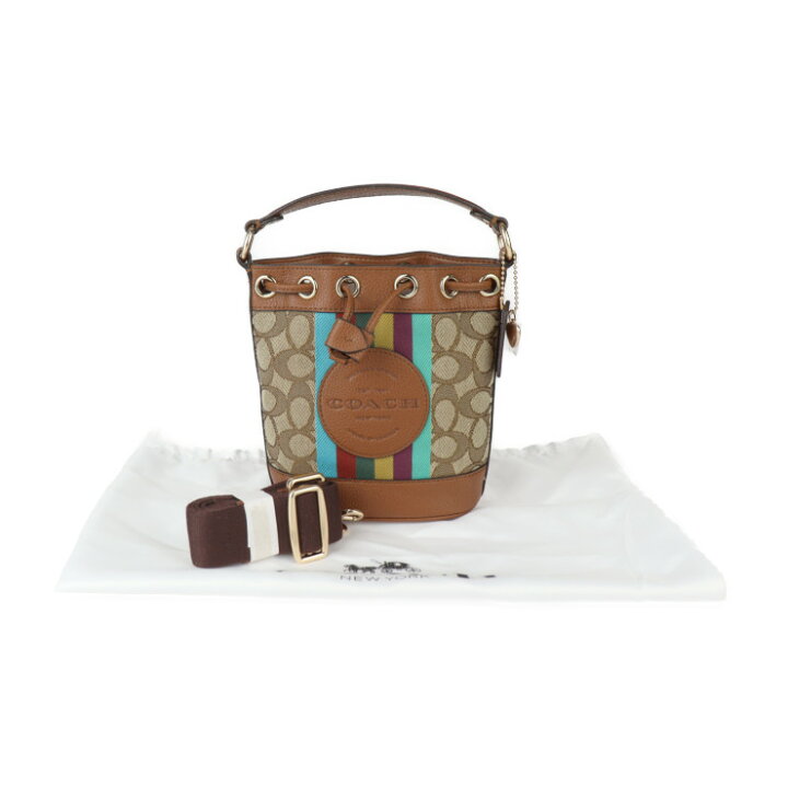 楽天市場】新古未使用展示品 COACH コーチ デンプシー ドロー 