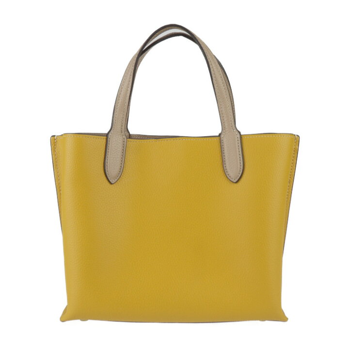 楽天市場】超美品 COACH コーチ ウィロウ トート 24 カラーブロック  