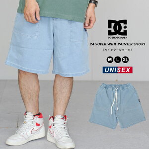 DC SHOES �f�B�[�V�[�V���[�Y �V���[�g�p���c �y�C���^�[�V���[�c �f�j�� �����Y �n�[�t ���S �V���v�� �{�g���X �X�P�[�^�[ B�n �X�g���[�g�n �t�@�b�V���� 24 SUPER WIDE PAINTER SHORT dws241009