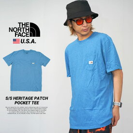 【メール便対応】THE NORTH FACE ザノースフェイス tシャツ メンズ 半袖 ポケt ポケットTシャツ ワンポイント カットソー ノース tシャツ ストリート ファッション HERITAGE PATCH POCKET TEE NF0A7QA1