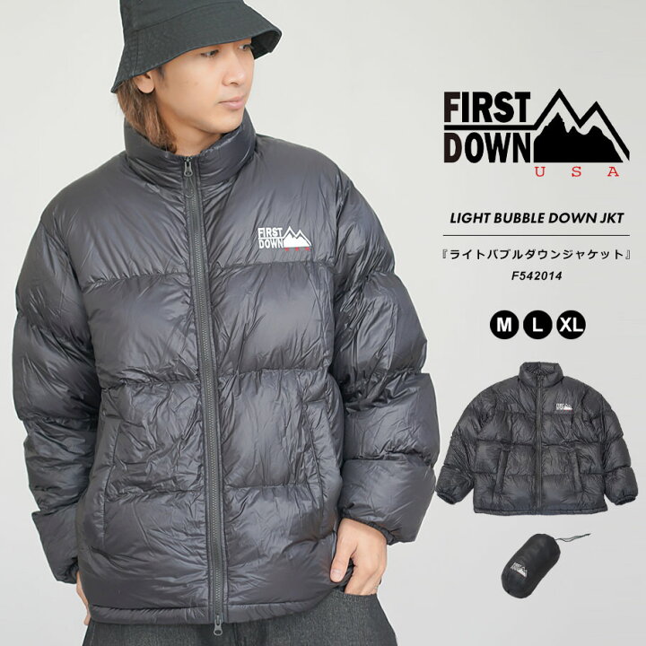 楽天市場】FIRST DOWN USA ファーストダウン ライトバブル ダウン  