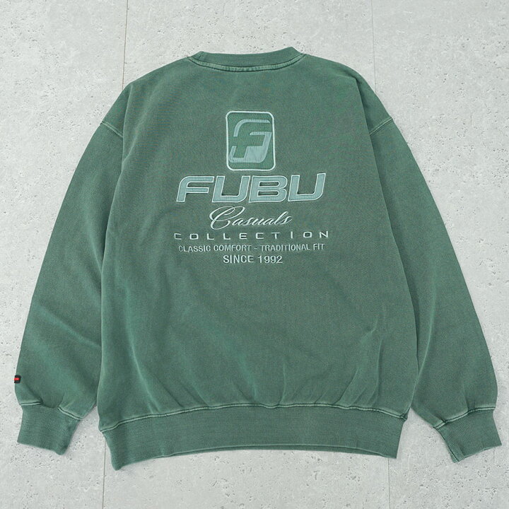 楽天市場】FUBU フブ トレーナー メンズ 裏毛 スウェット プルオーバー 