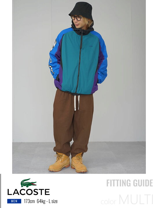 楽天市場】LACOSTE ラコステ ナイロンジャケット メンズ ナイロン ロゴ 