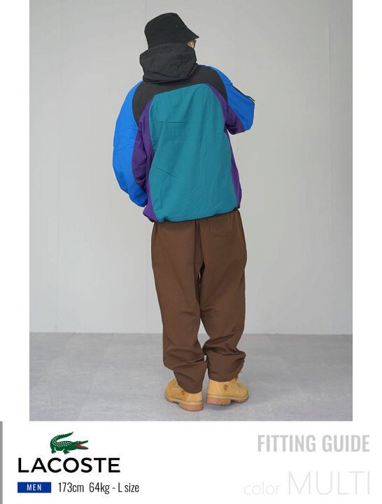 楽天市場】LACOSTE ラコステ ナイロンジャケット メンズ ナイロン ロゴ 