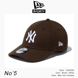 【再入荷】ニューエラ キャップ 帽子 NEWERA 9FORTY NY LA メンズ レディース ユニセックス サイズ調節可能 フリーサイズ MLB ブラック ネイビー ホワイト カーキ ダークグリーン