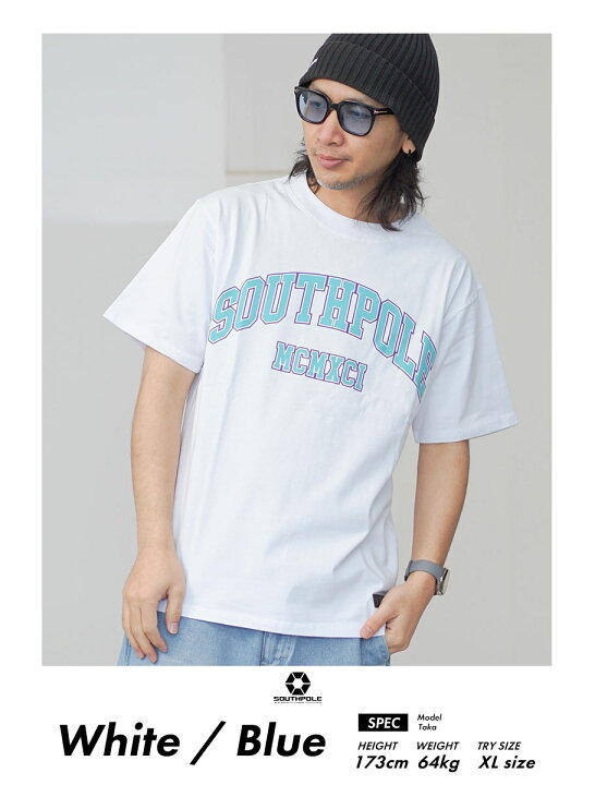 楽天市場】【メール便対応】サウスポール SOUTHPOLE tシャツ メンズ 