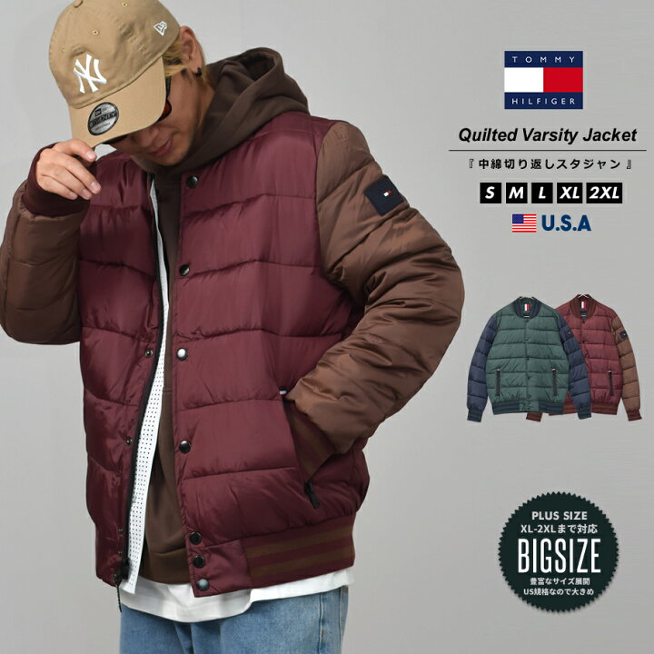 楽天市場】TOMMY HILFIGER トミーヒルフィガー 中綿キルティング  