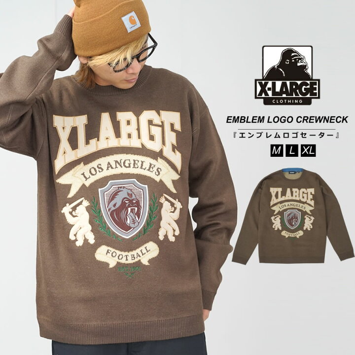 楽天市場】XLARGE エクストララージ ニット セーター メンズ 