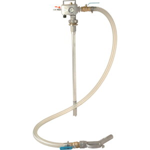 アクアシステム 吐出専用 エア式ドラムポンプ オイル・油・給油 (加圧式) (1台) 品番:APD25