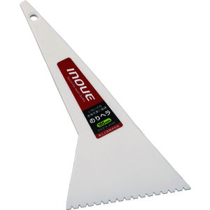 井上工具 INOUE へら のりヘラ 105mm 溝2.5mm (1個) 品番:12294