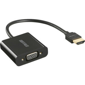 obt@[ BUFFALO HDMI to VGAϊA_v^[ 0.15m ubN (1) iԁFBHDVGBK
